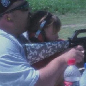 Baby girl likes the big guns too!